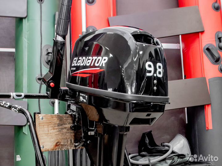 Лодочный мотор gladiator G 9.8 FHS Трейд ин