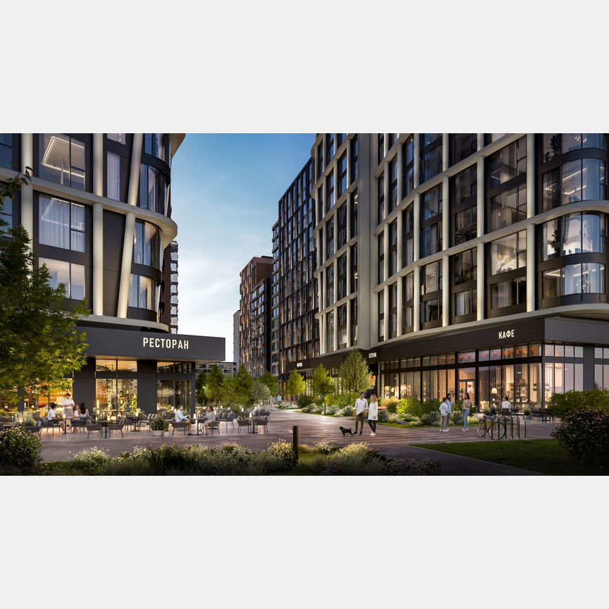 2-к. квартира, 65,9 м², 11/15 эт.