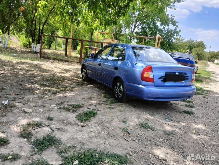 Hyundai Accent 1.5 МТ, 2004, 220 000 км