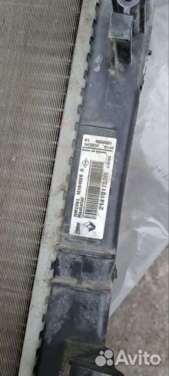 Радиатор двс Рено Дастер