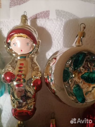 Елочные игрушки СССР
