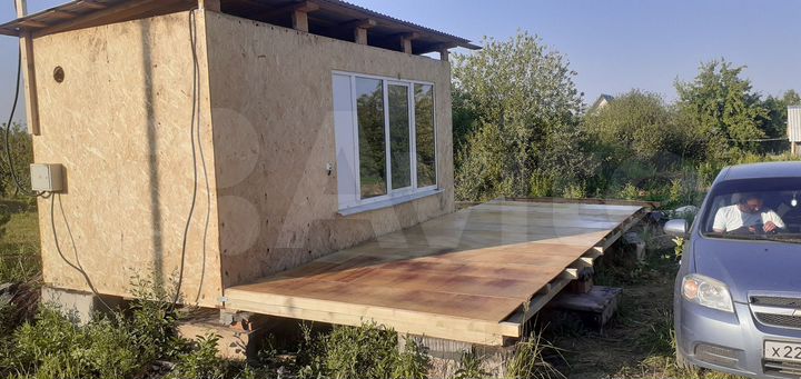 Дача 15 м² на участке 8 сот.