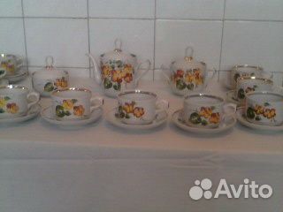 Чайный сервиз новый