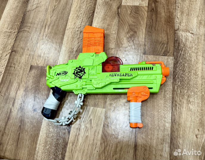 Бластер nerf zombie strike revreaper
