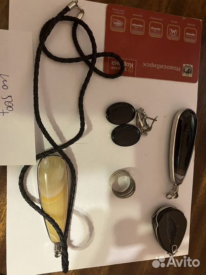 Бижутерия с натуральными камнями