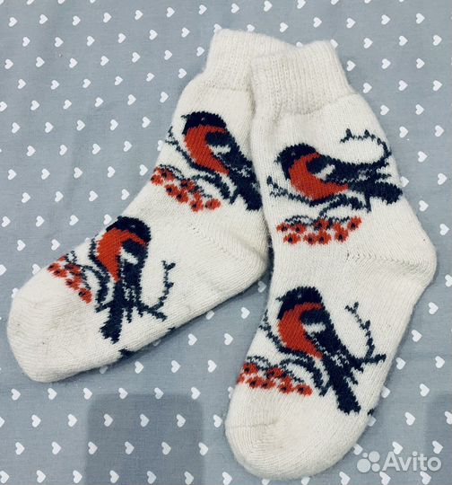 Шерстеные носки женские