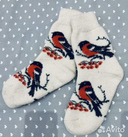 Шерстеные носки женские