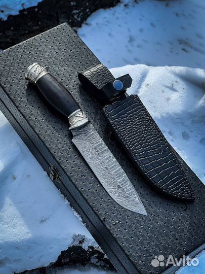 Нож из дамасской стали на подарок