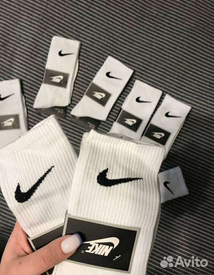 Носки найк высокие