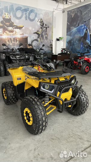 Квадроцикл Wels Thunder 150 куб желтый в наличии