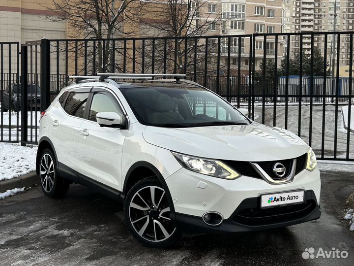 Nissan Qashqai 2.0 CVT, 2014, 143 900 км