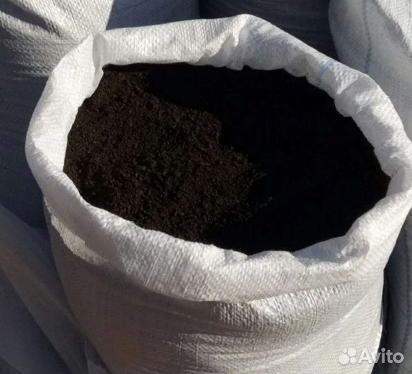 Торф в мешках