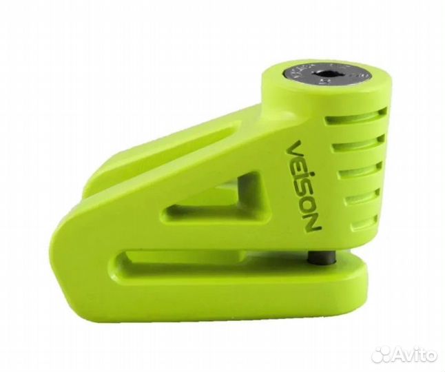 Навесной замок для мотоцикла DX7 Green