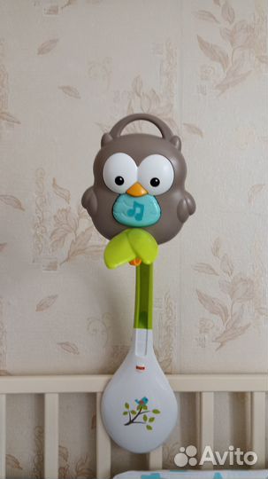 Мобиль музыкальный 3в1 для детской кроватки