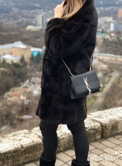 Шуба норковая 85 см