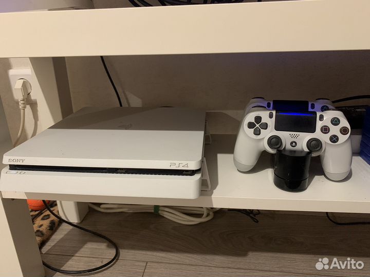 Ps4 slim 1tb белая
