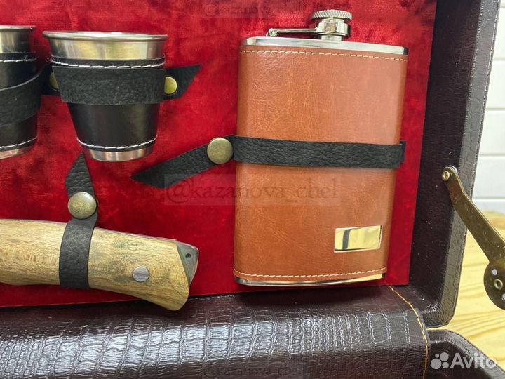 Набор шампуров подарочный