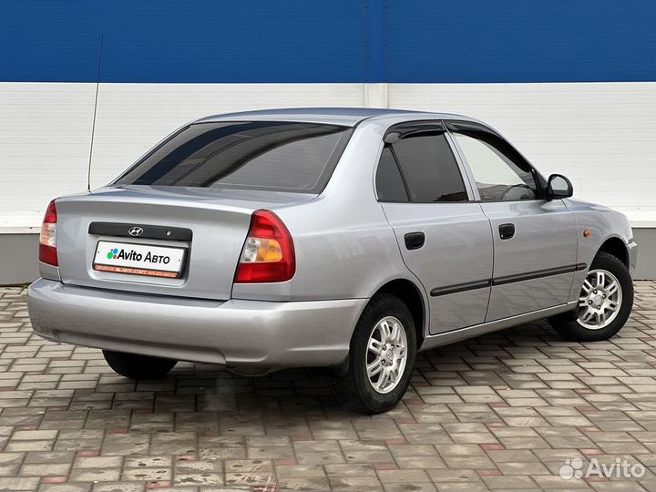 Hyundai Accent 1.5 МТ, 2007, 131 636 км