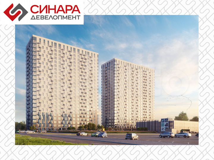 Квартира-студия, 31,1 м², 4/23 эт.
