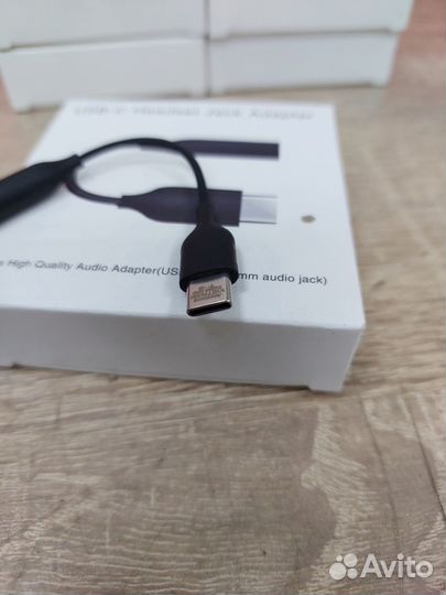 Переходник адаптер с Type-C на наушники 3,5mm