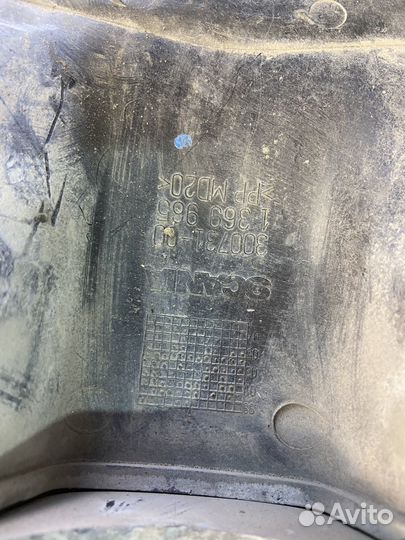 Кожух защитный проводки scania P114