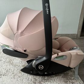 Автолюлька cybex cloud t i size peach pink plus