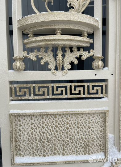 Кованые ворота и калитка