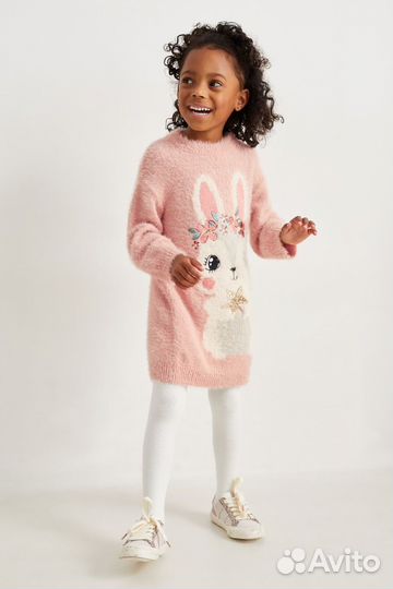 Платье и колготки 98 размер, C&A