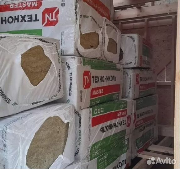 Утеплитель Технониколь Роклайт 100х600х1200 мм 2.88 м2. Код: 739/2885