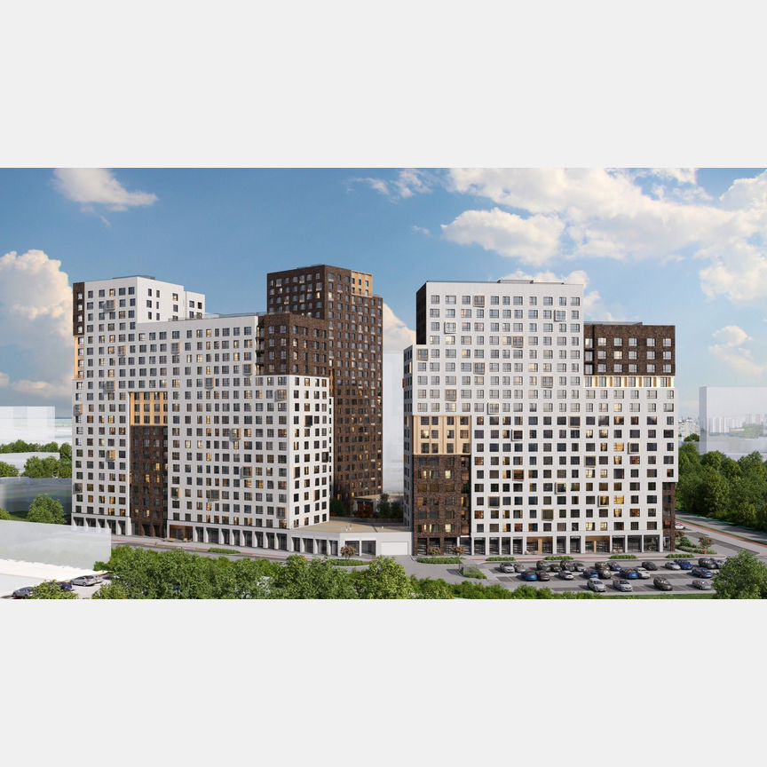 2-к. квартира, 66,6 м², 10/23 эт.