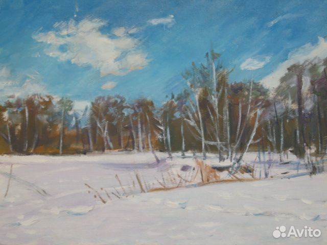 Картины Зима