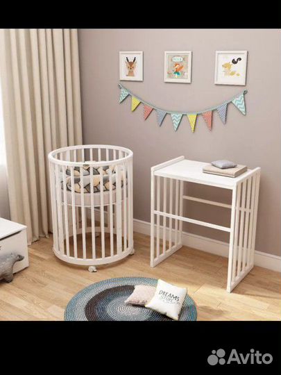 Детская кровать для новорожденных