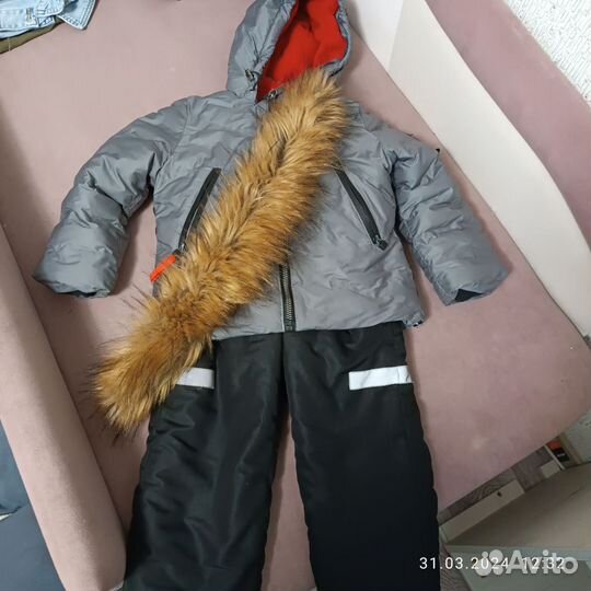 Куртка и полукомбинезон зимний 98-104