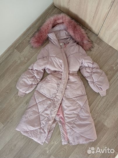 Куртка демисезонная женская длинная