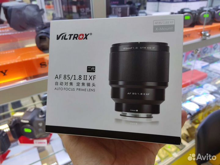 Viltrox AF 85mm f/1.8 II XF STM Fujifilm X новый