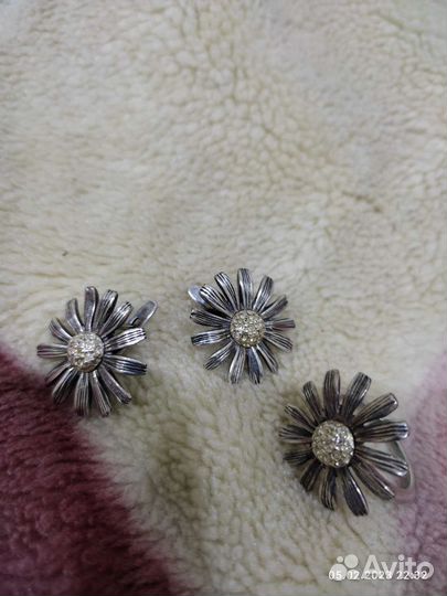 Серебро,набор 925 пробы