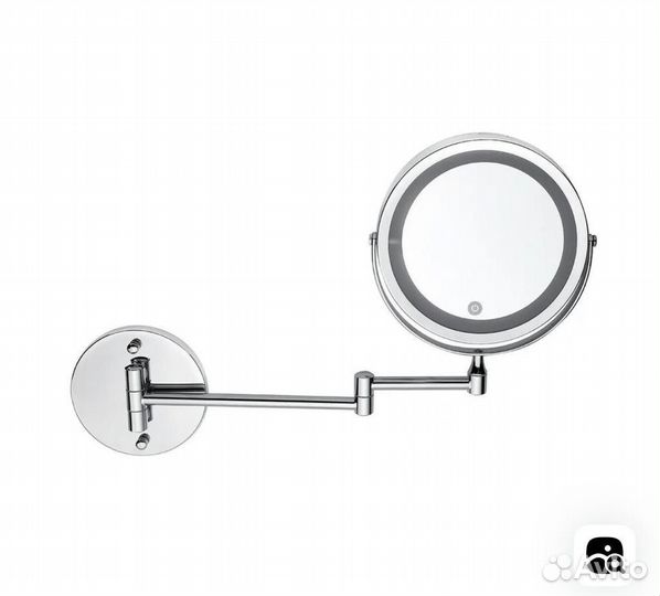 Зеркало с увеличением и подсветкой