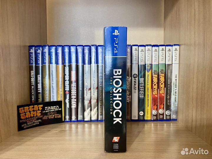 Игры PS4: BioShock: The Collection