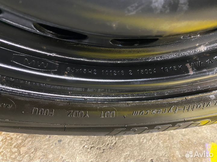 Запасное колесо Skoda VolksWagen R15