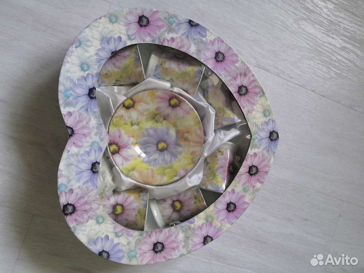 Новый кофейный набор шесть персон