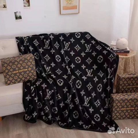 Плед покрывало Луи Виттон