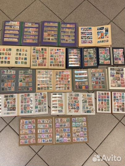 Марки разных стран и СССР (коллекция) новичку