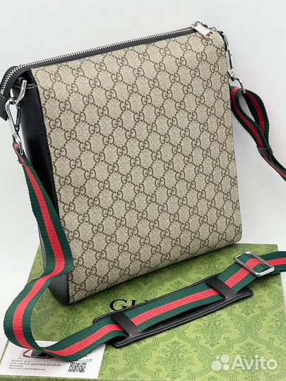 Сумка gucci мужская через плечо