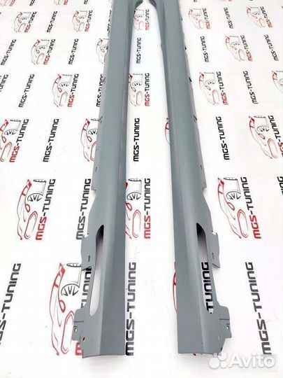 Пороги в стиле M-Tech (М пакет) BMW 3 серия G20