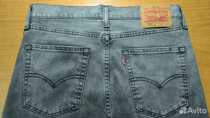 Джинсы Levi's 510 w32L32, новые. Пакистан