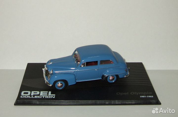 Опель Opel Olympia (Москвич 400) Altaya 1:43