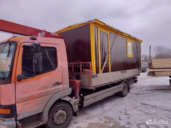 Бытовка утепленная, доставлю сегодня