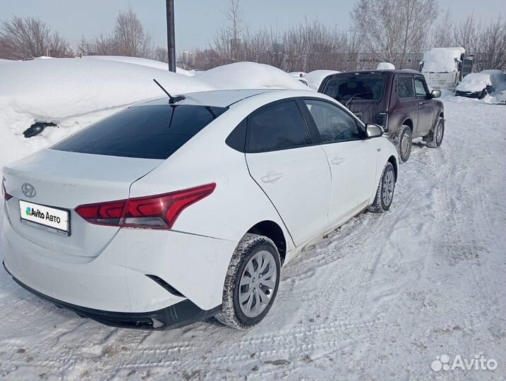 Hyundai Solaris 1.4 AT, 2020, 52 416 км