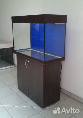 Аквариум 150 биофильтр свет тумба фон