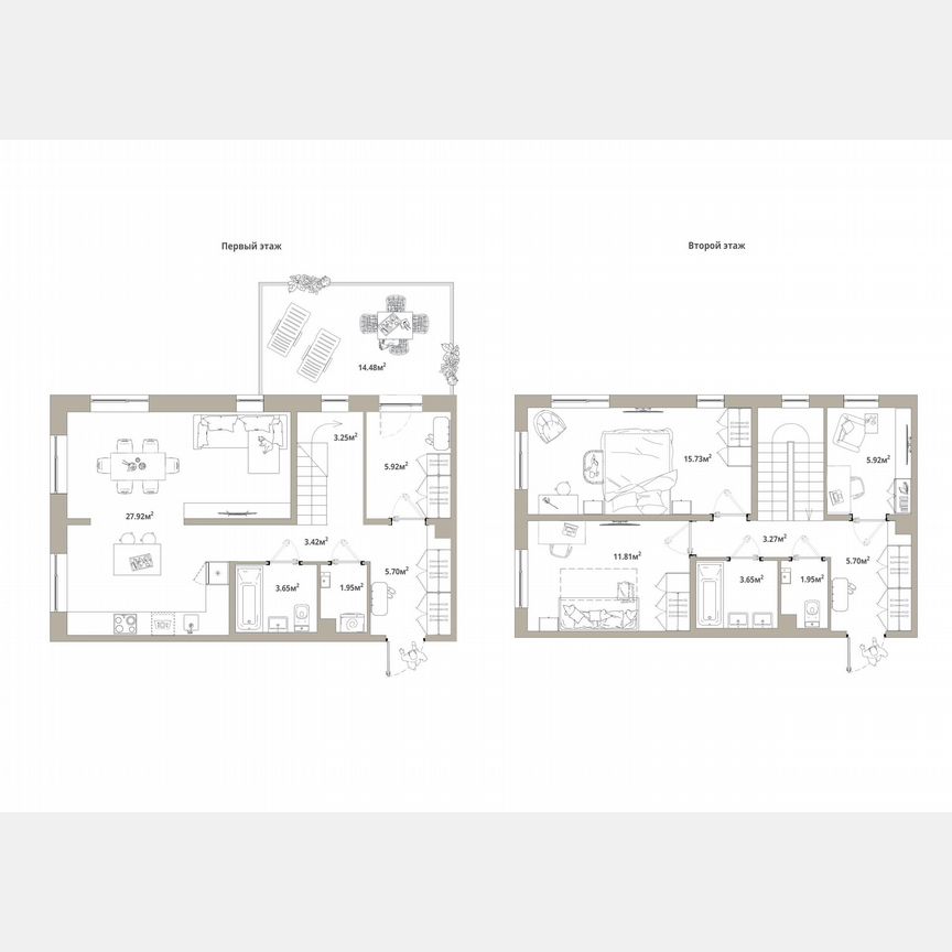 2-к. квартира, 104,2 м², 1/12 эт.